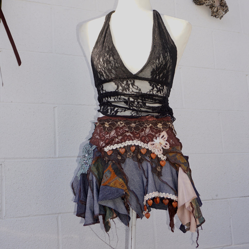 The fae patchwork skirt 1/1