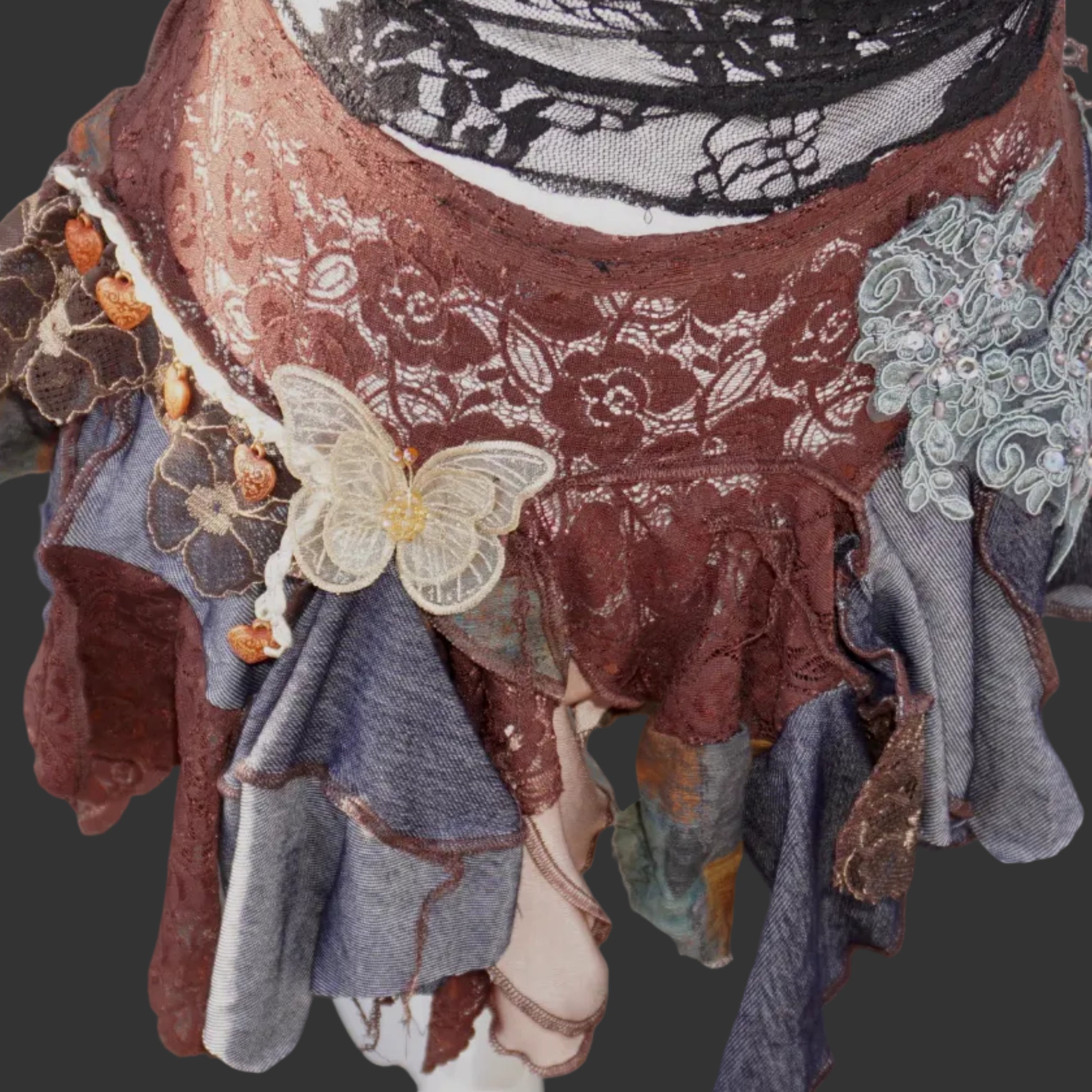 The fae patchwork skirt 1/1