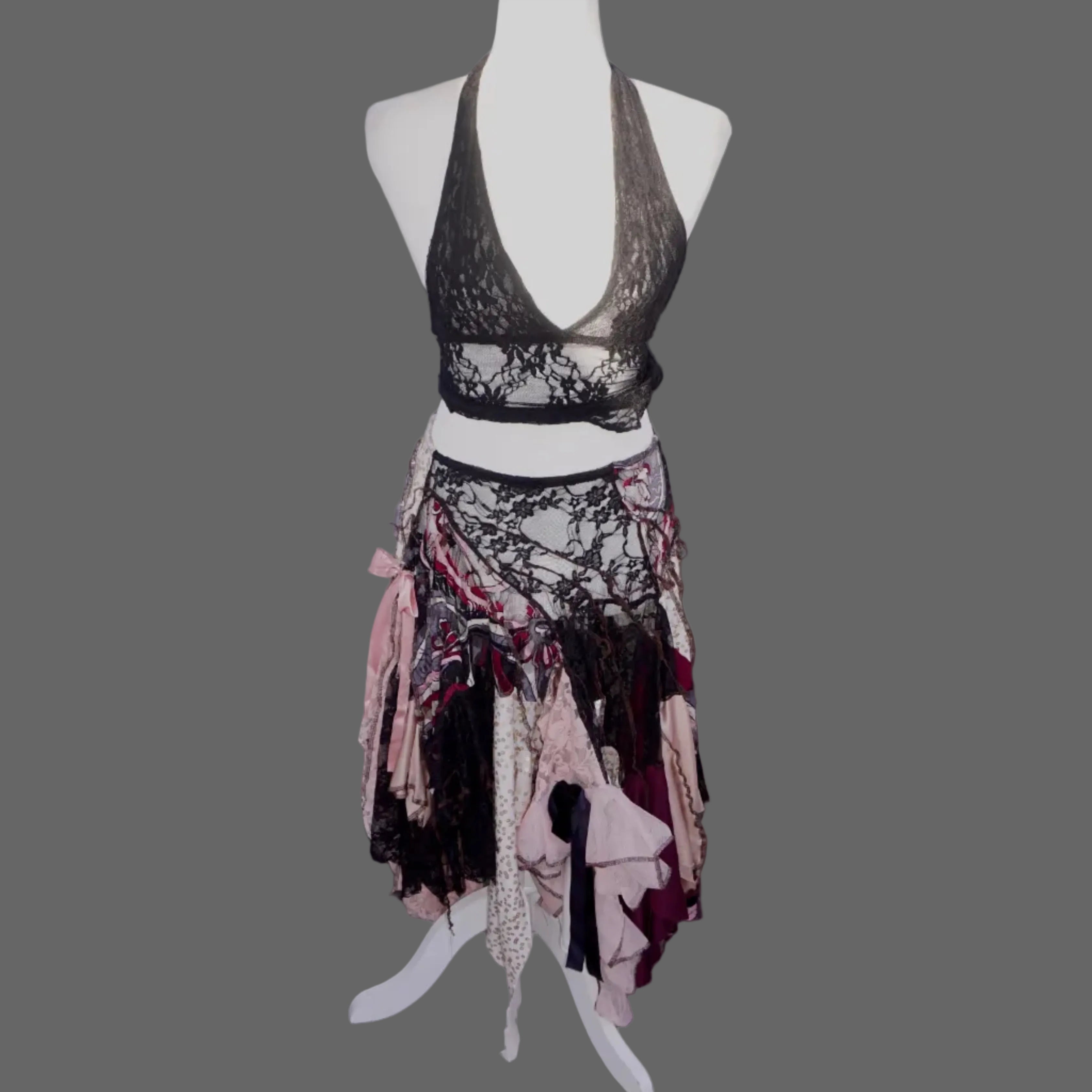 The diva 1/1 patchwork skirt