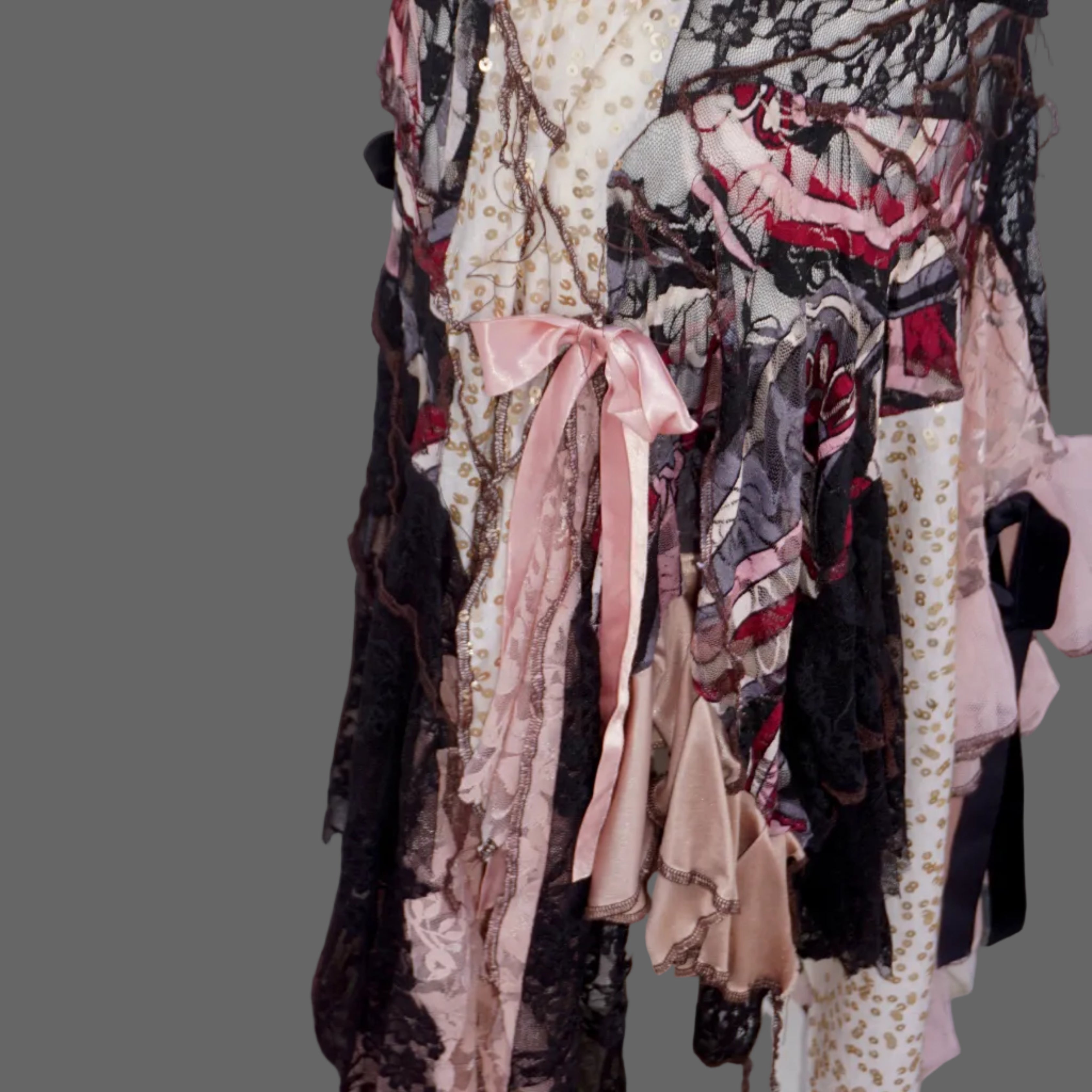 The diva 1/1 patchwork skirt